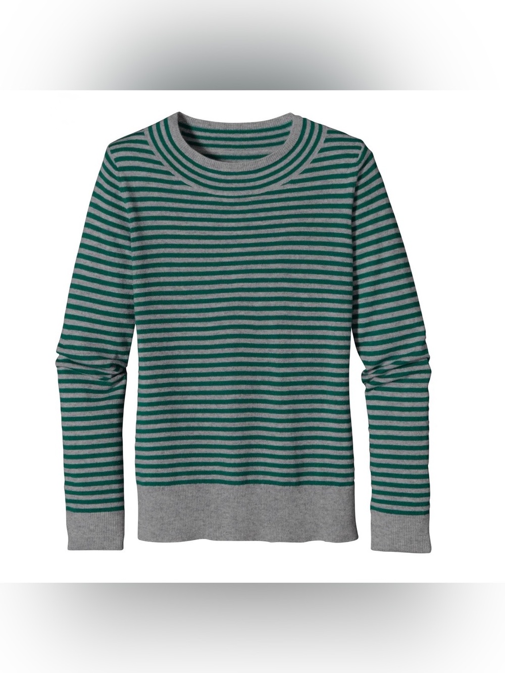 Patagonia women’s Cashmere Pullover stripped sweater